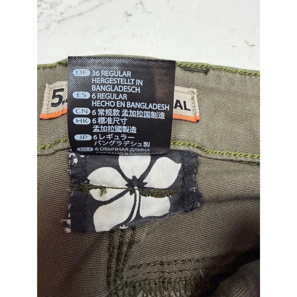 5.11 Tactical Women's Straight Leg Pants Olive Green Size 6 Regular Stretch - Picture 6 of 13
